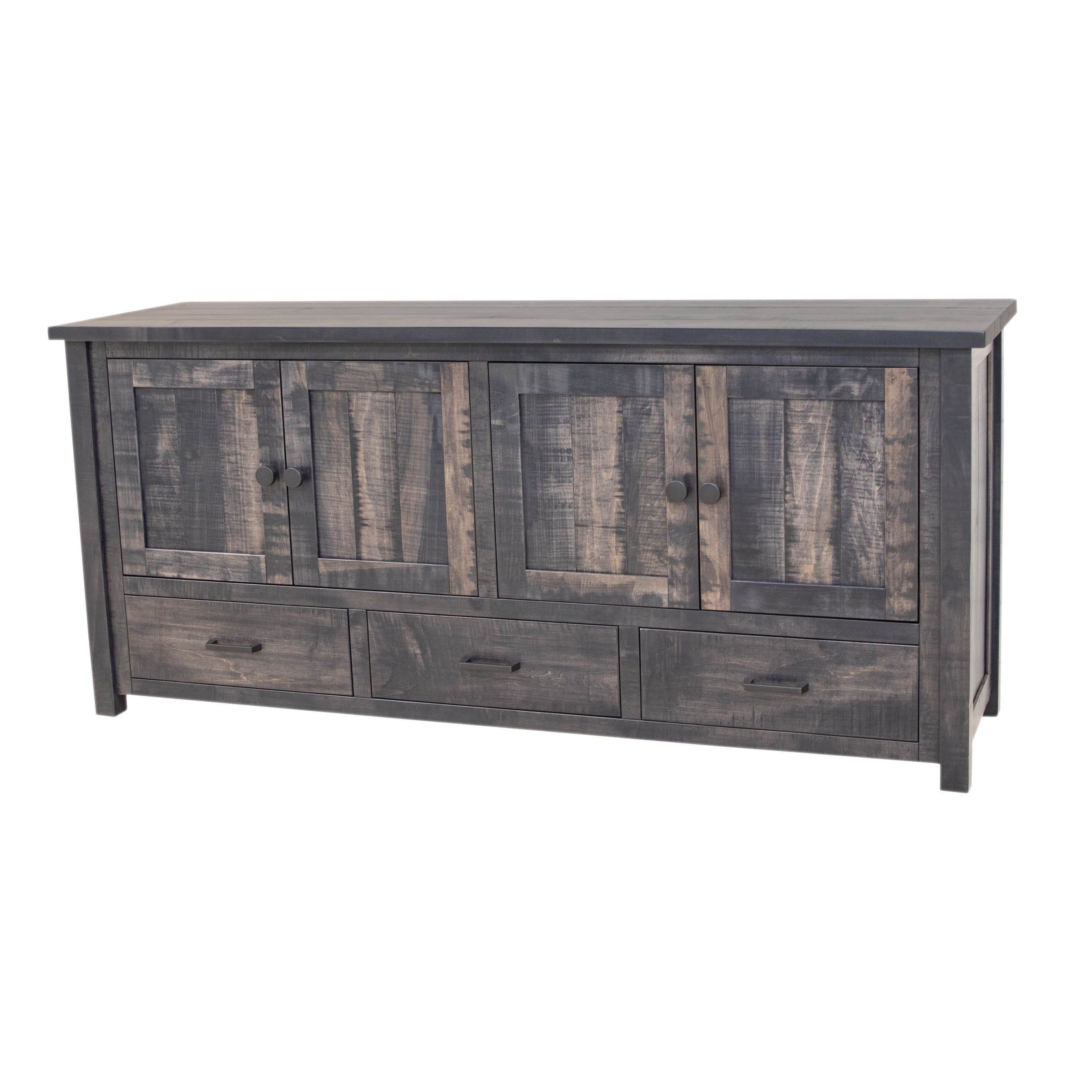 Montego 72" Maple Wood 4-Door TV Console | GS