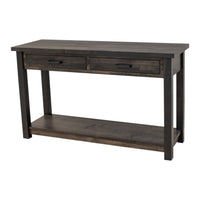 Montego Maple Wood Open Sofa Table | DK