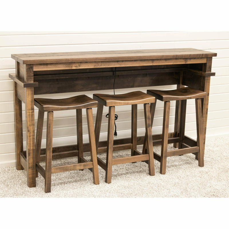 Montego Maple Wood Sofa Bar Table | CO