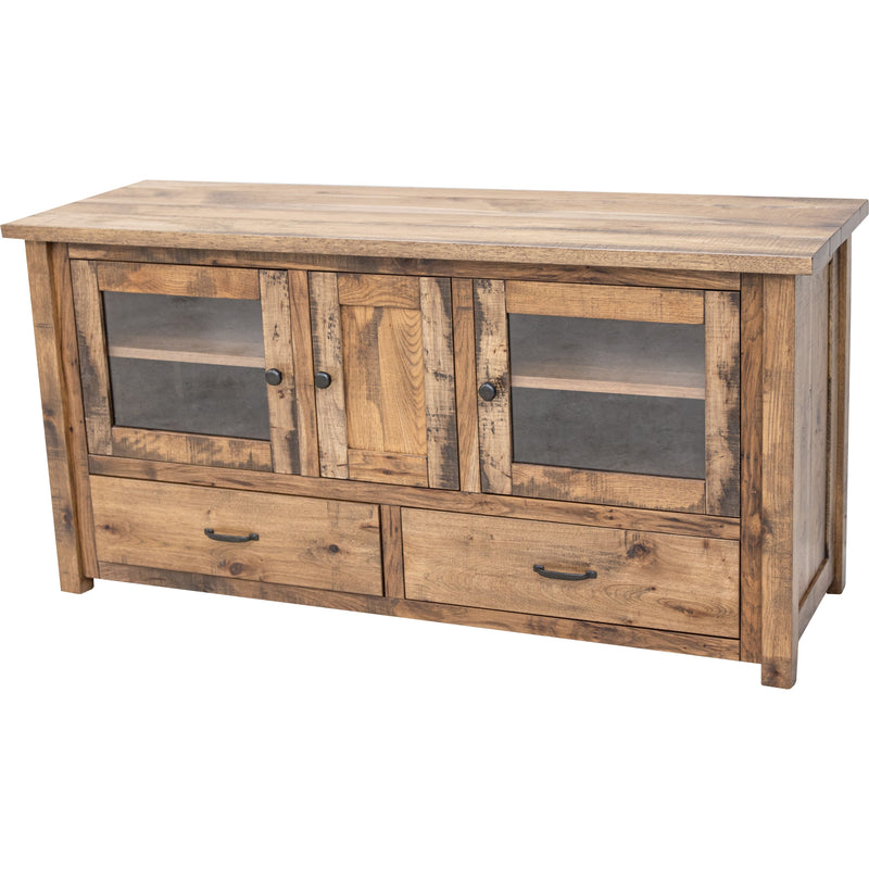 Montego 60" Hickory Wood TV Console | CO