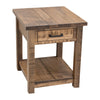 Montego Maple Wood Large Square Open End Table | CO