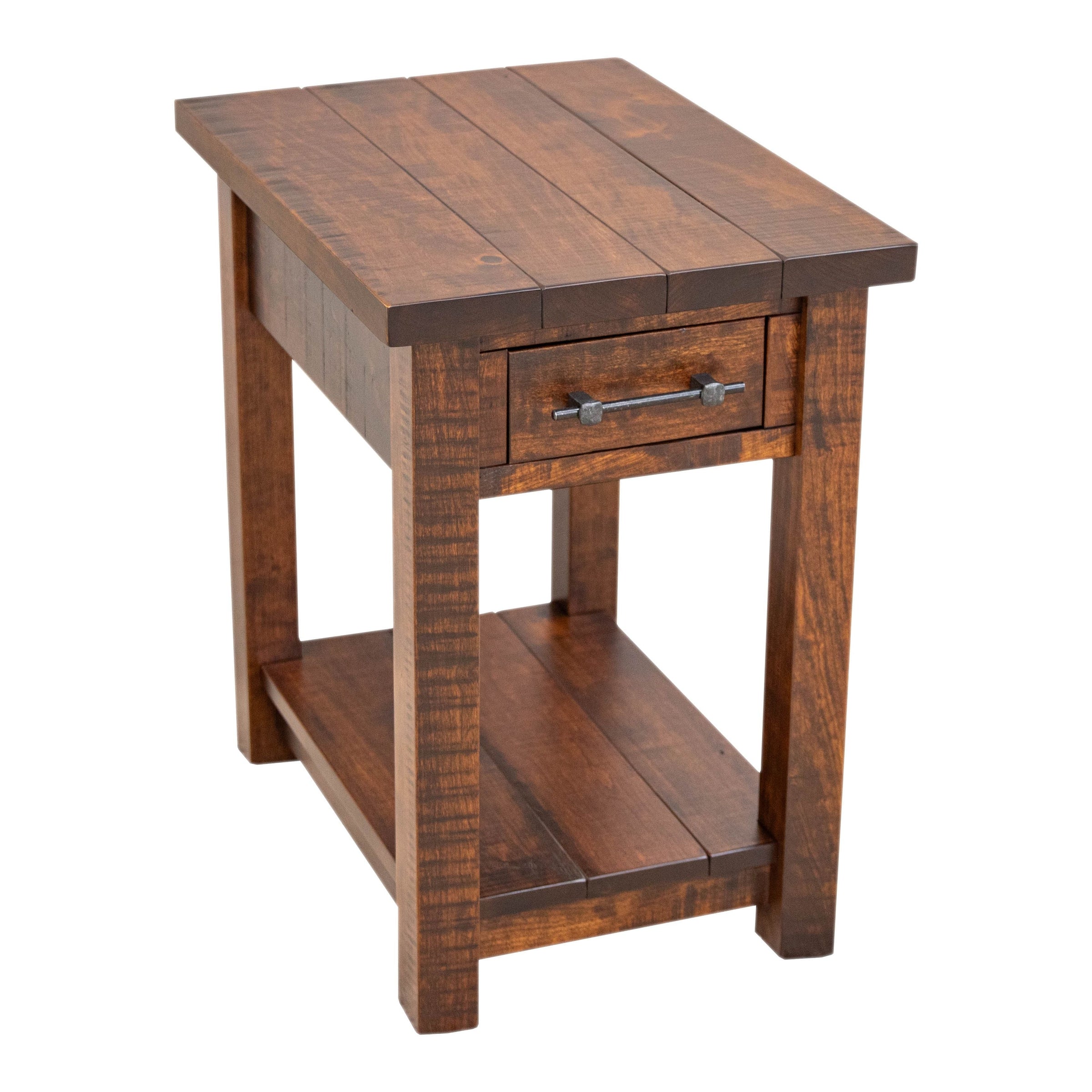 Montego Cherry Wood Small Rectangle Open End Table | GB