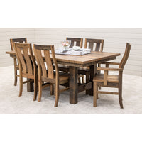 Sago Reclaimed Wood Arm Dining Chair | DM