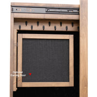 Amish Sliding Jewelry Cheval Mirror