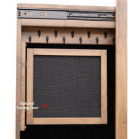 Amish Sliding Jewelry Cheval Mirror