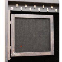 Amish Sliding Jewelry Cheval Mirror