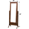 Amish Sliding Jewelry Cheval Mirror