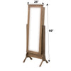 Amish Sliding Jewelry Cheval Mirror