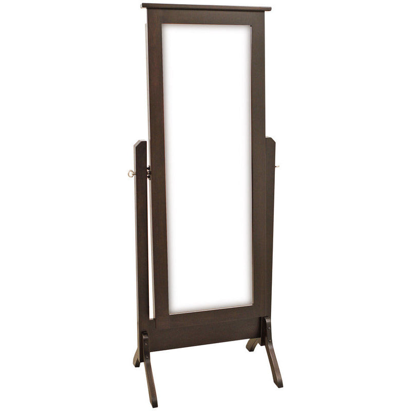 Amish Sliding Jewelry Cheval Mirror