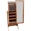 Amish Sliding Jewelry Cheval Mirror