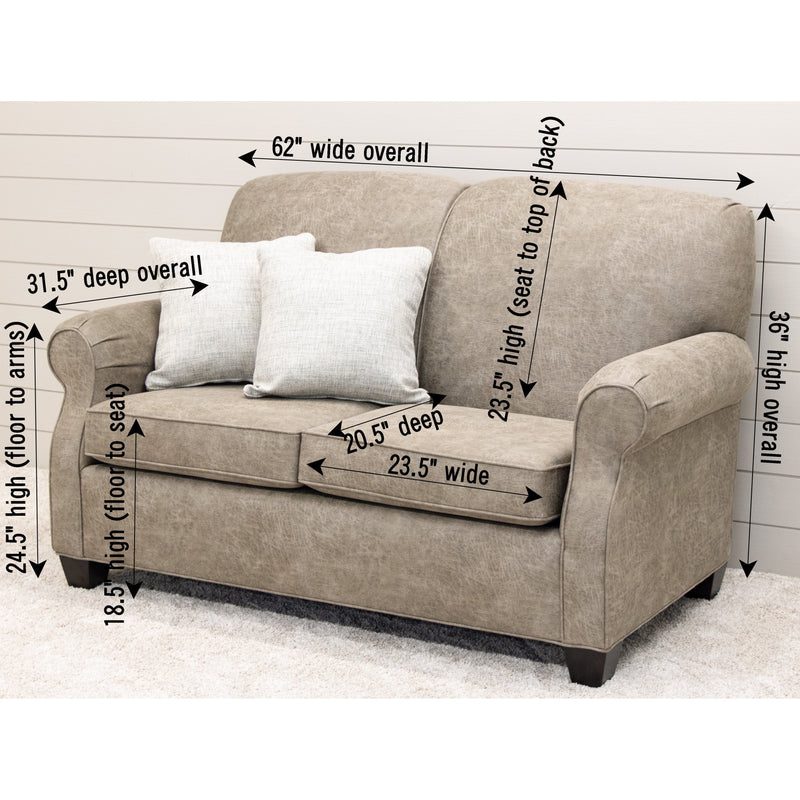 Amish Classic Stationary Loveseat