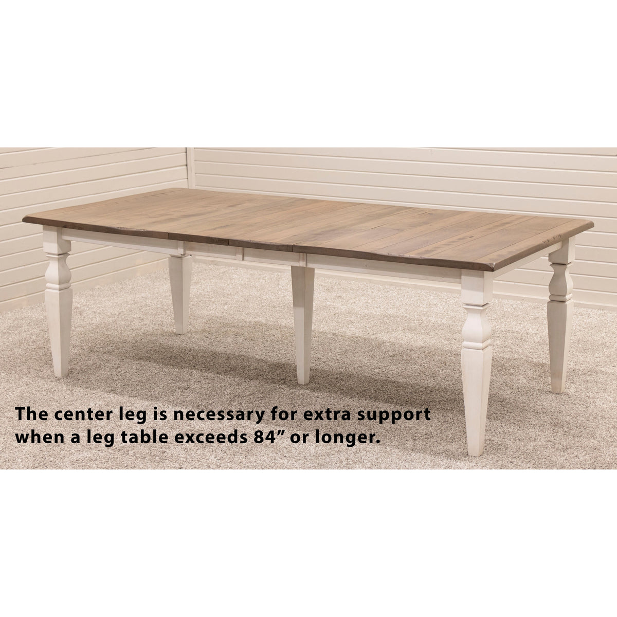 Classic Turned Leg Cherry Wood Extending Dining Table | MC
