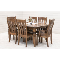 Lancaster Cherry Wood Arm Dining Chair | CO