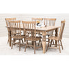 Classic Turned Leg Maple Wood Extending Dining Table | WB