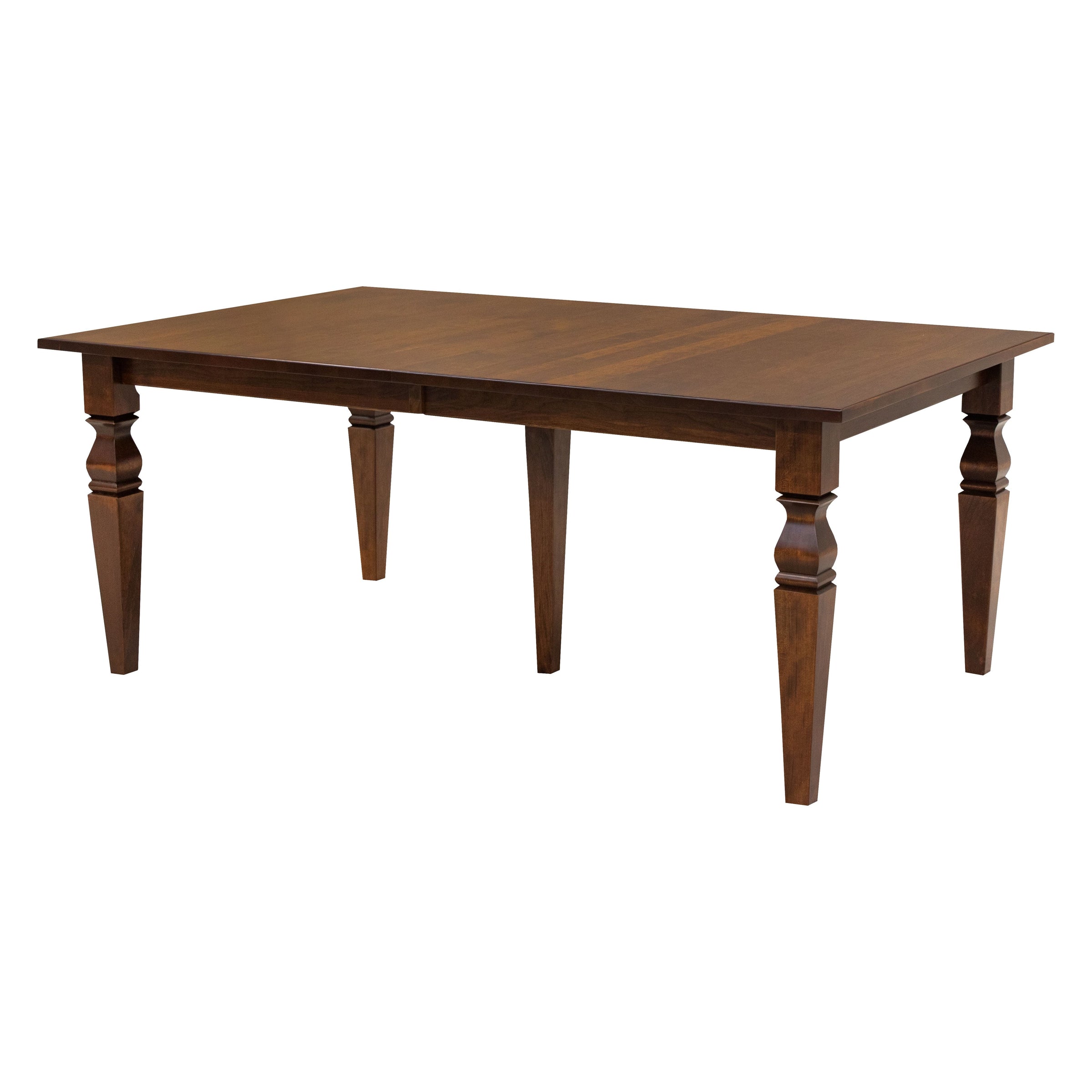 Classic Turned Leg Cherry Wood Extending Dining Table | ASB