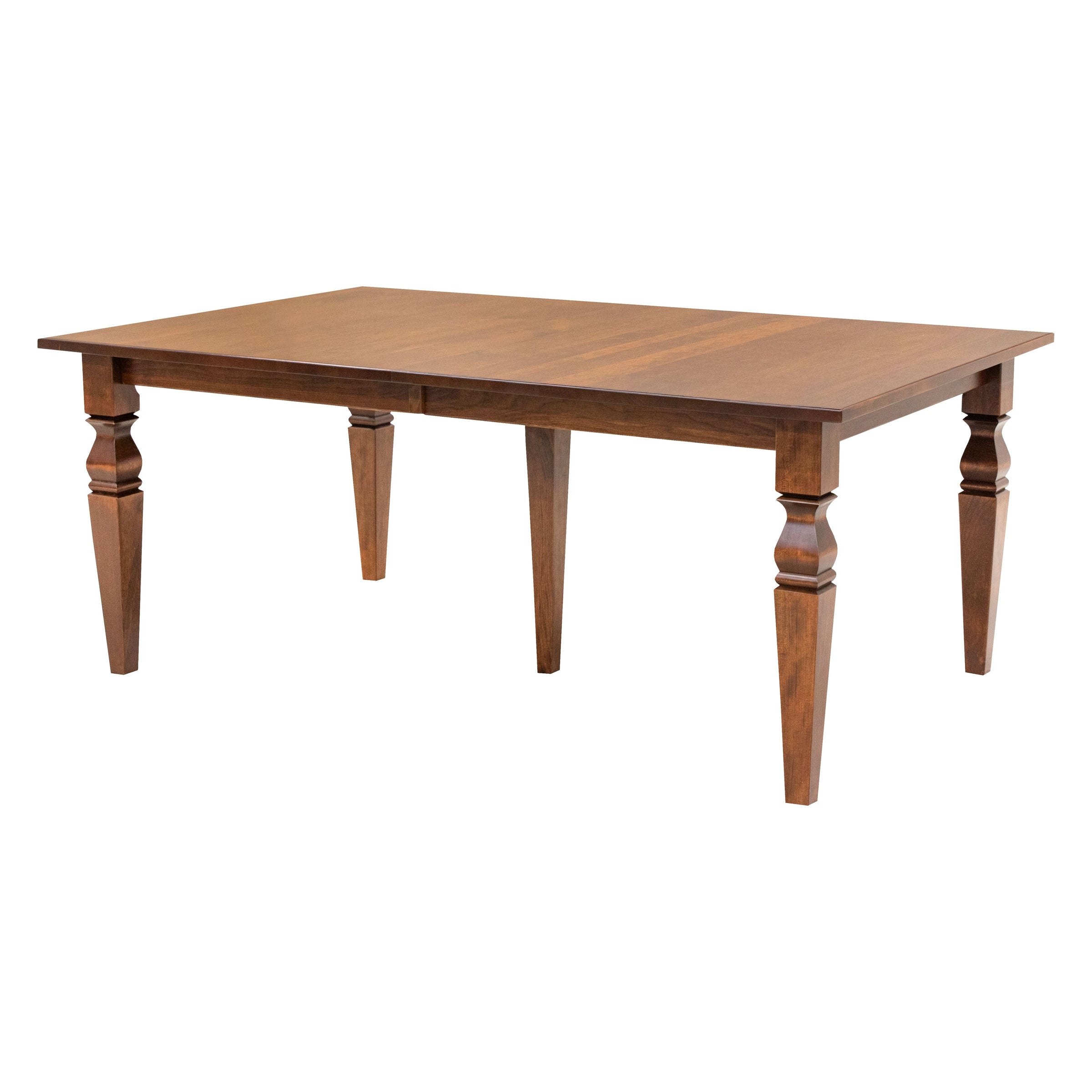 Classic Turned Leg Cherry Wood Extending Dining Table | MC