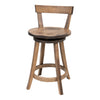 Temple 24" Maple Wood Swivel Bar Stool | CO