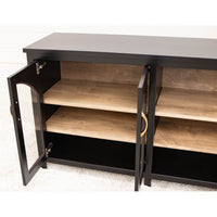 Toledo Black & Wood TV Console | M-EB&WB