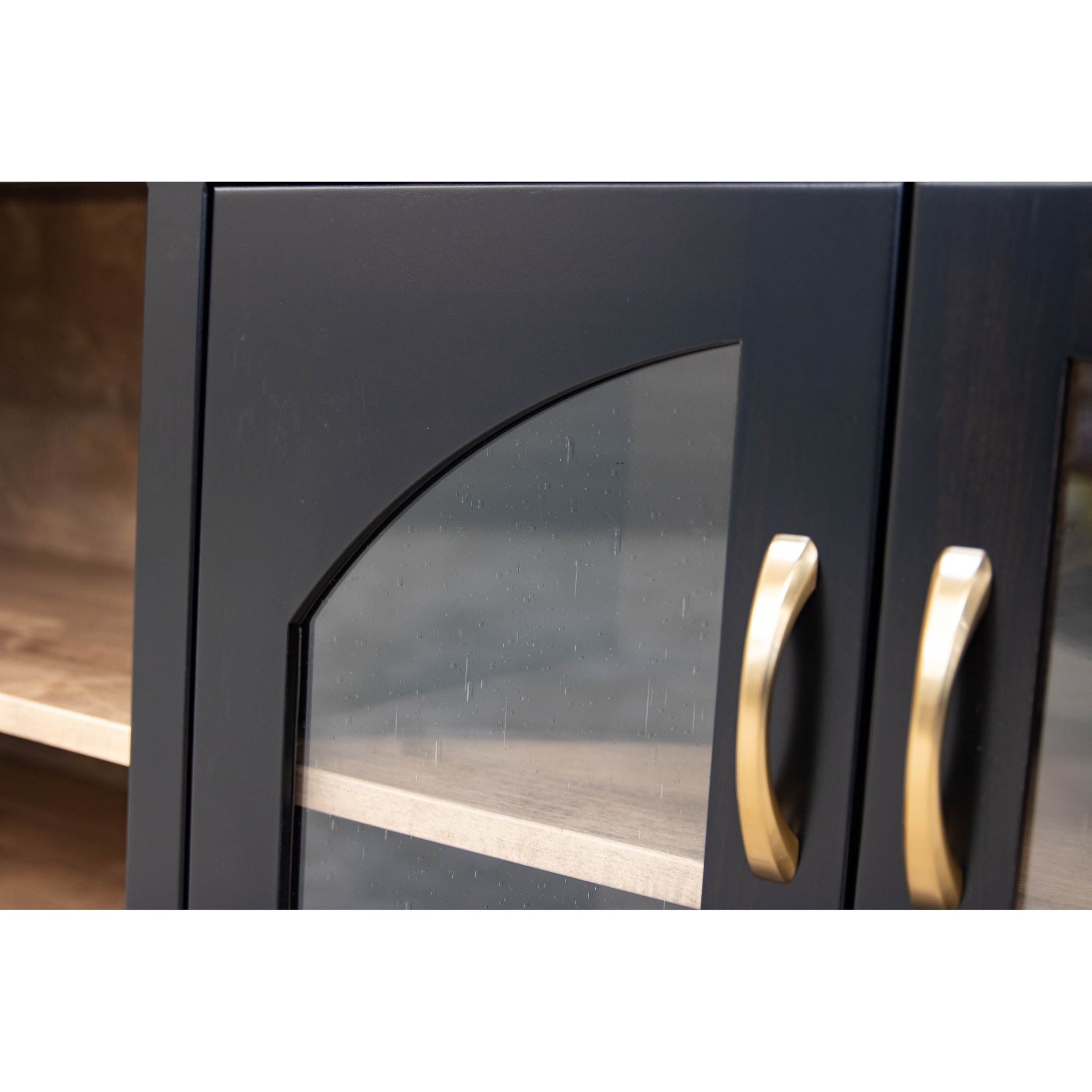 Toledo Black & Wood TV Console | M-EB&WB