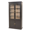Toldeo Black & Wood Display Cabinet | M-EB&RH-WB