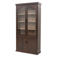 Toledo Black & Wood Display Cabinet | M-RT&WB