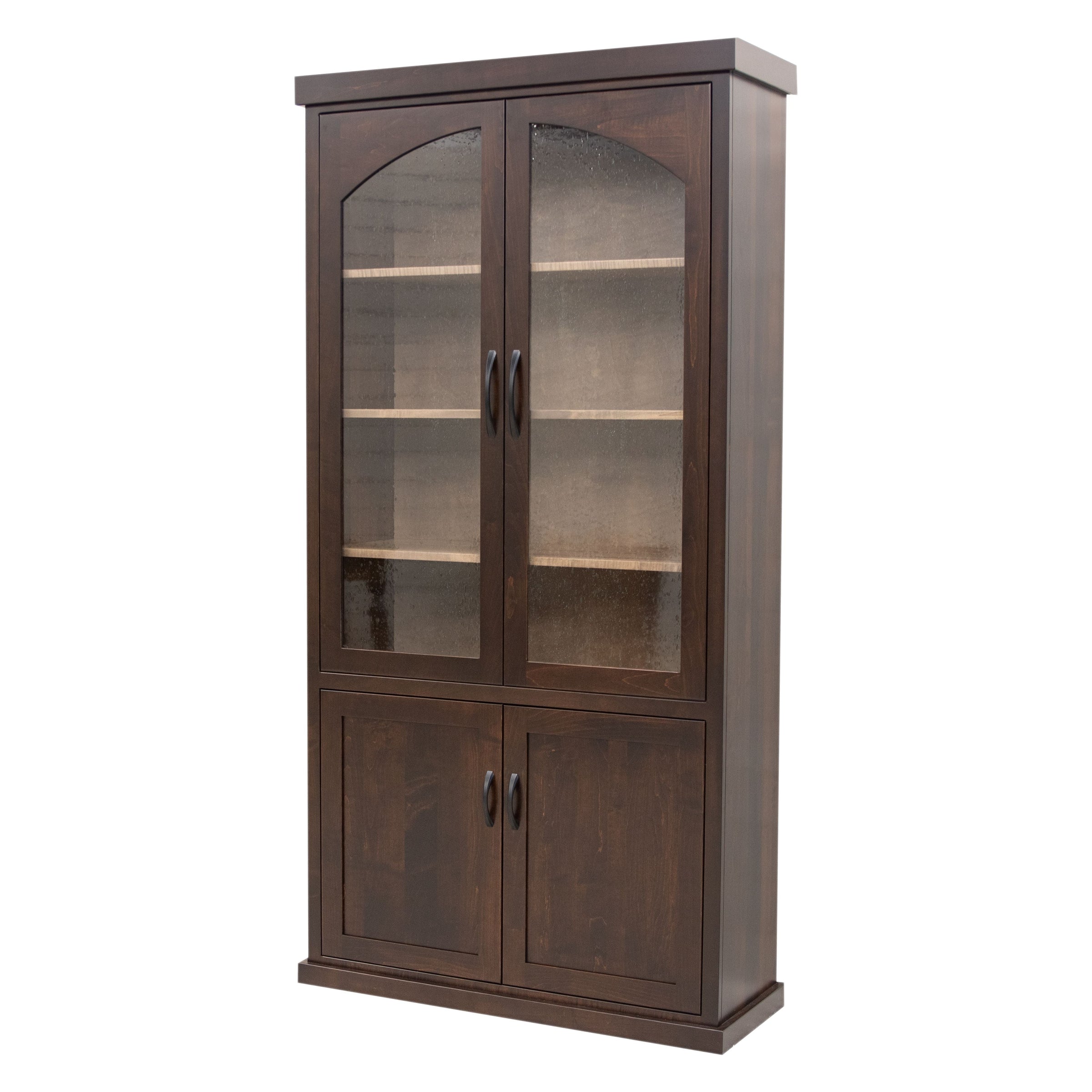 Toledo Black & Wood Display Cabinet | M-RT&WB