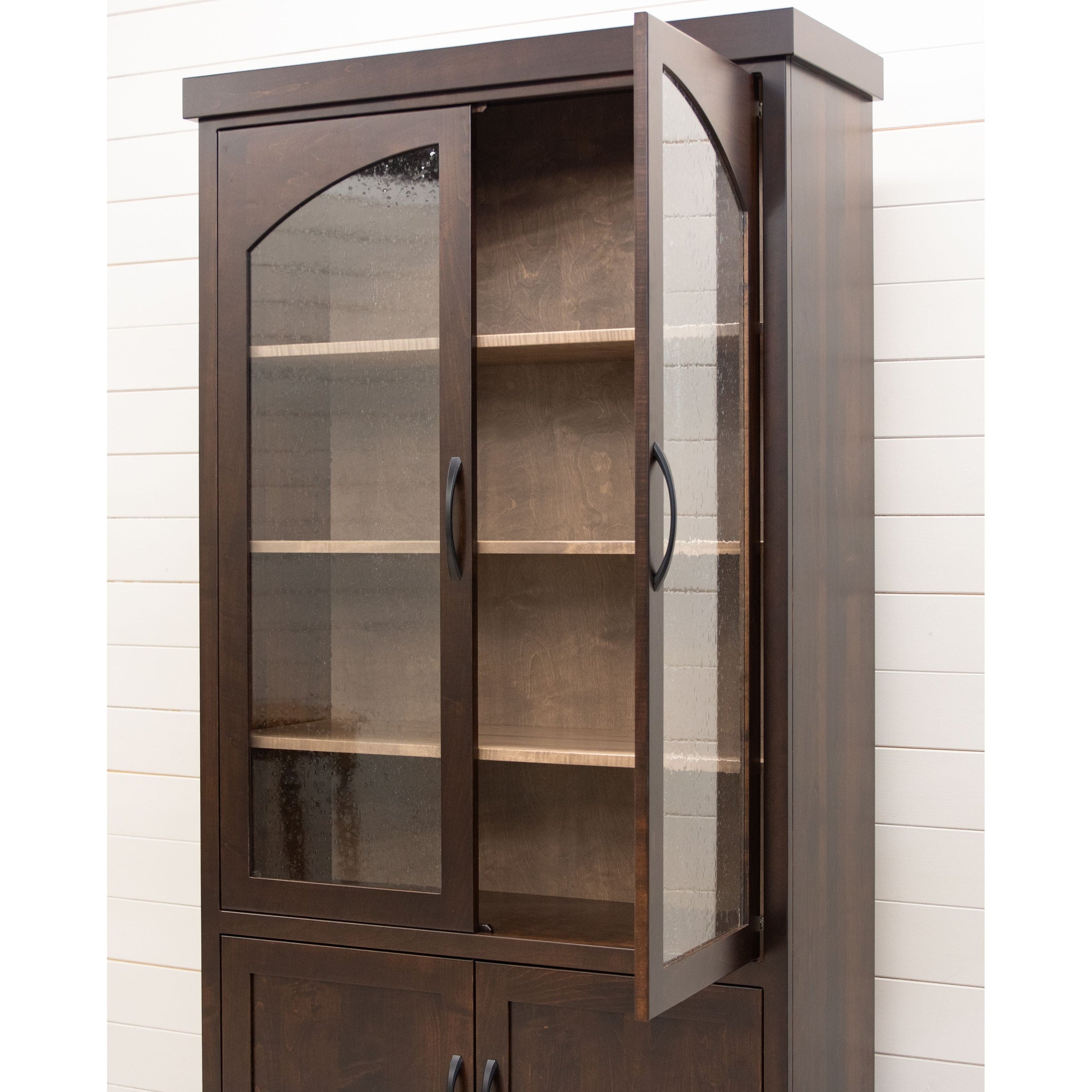 Toledo Black & Wood Display Cabinet | M-RT&WB