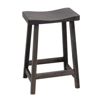 Urania 24" Maple Wood Bar Stool | SB