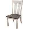 Utah White & Wood Side Dining Chair | M-AV&GS