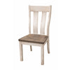 Utah White & Wood Side Dining Chair | M-CS&DCD