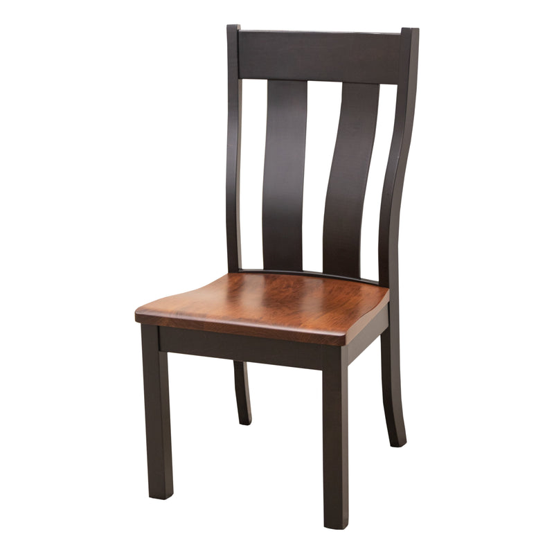 Utah Black & Wood Side Dining Chair | M-EB&C-MC