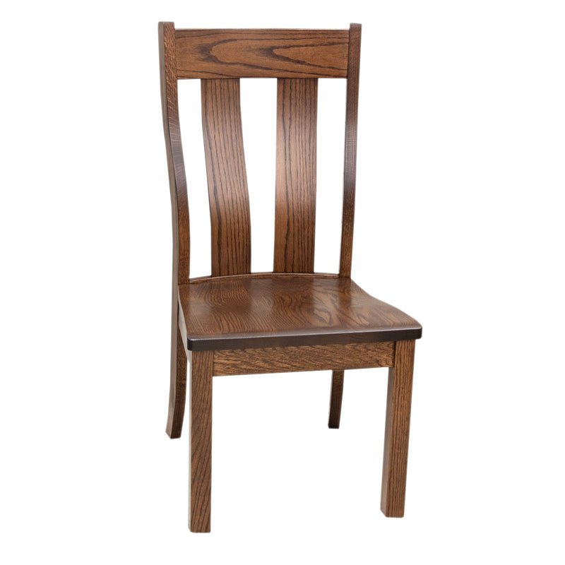 Utah Oak Wood Side Dining Chair | ASB