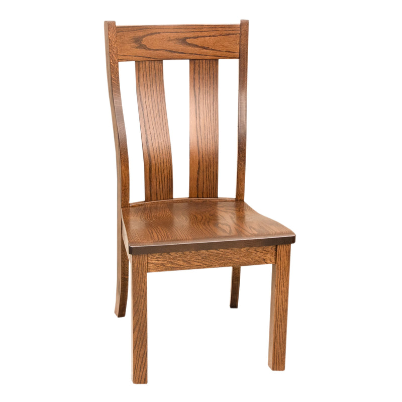 Utah Oak Wood Side Dining Chair | MC