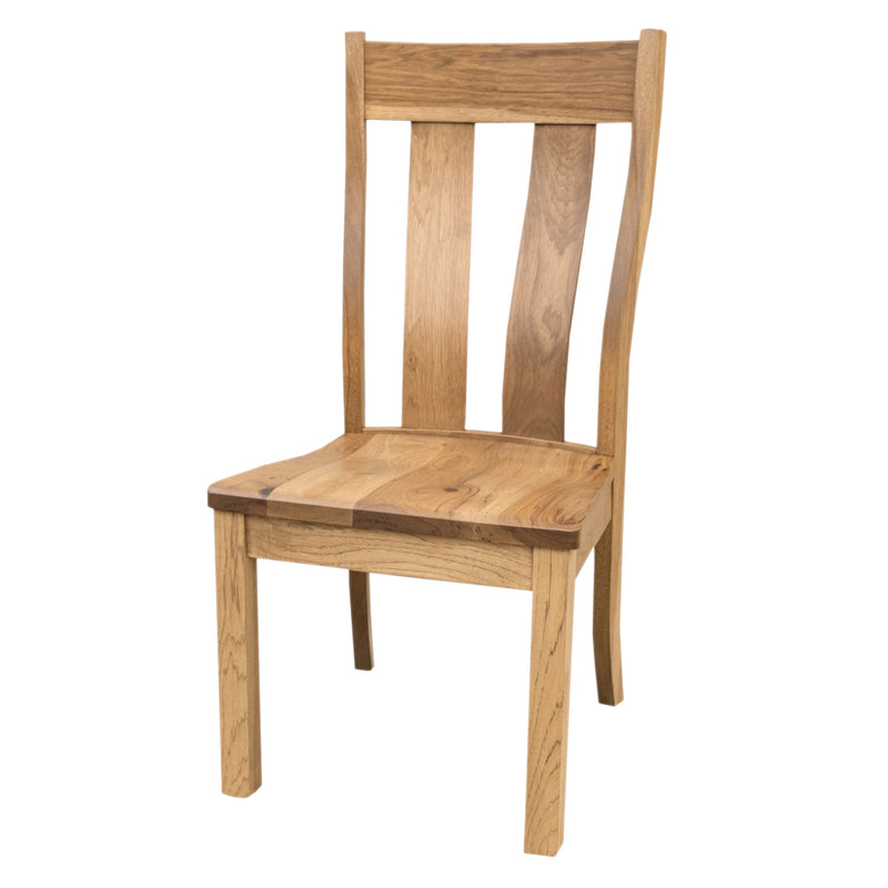 Utah Hickory Wood Side Dining Chair | WB