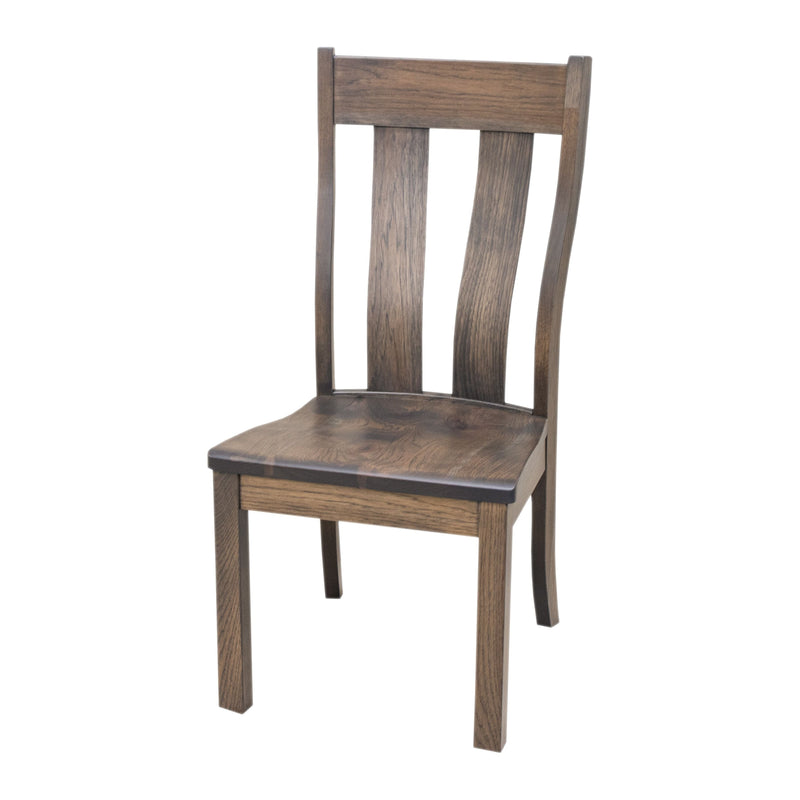 Utah Hickory Wood Side Dining Chair | SB