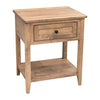 Washington 1-Drawer, Open Nightstand