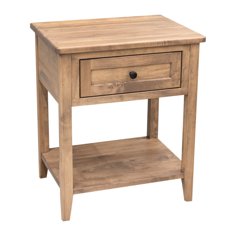 Washington 1-Drawer, Open Nightstand