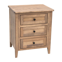 Washington 3-Drawer Nightstand