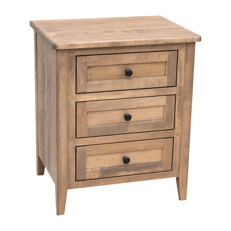 Washington 3-Drawer Nightstand