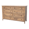 Washington 8-Drawer Tall Dresser