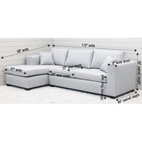 Weston 2-Seat Stationary Sofa with Chaise