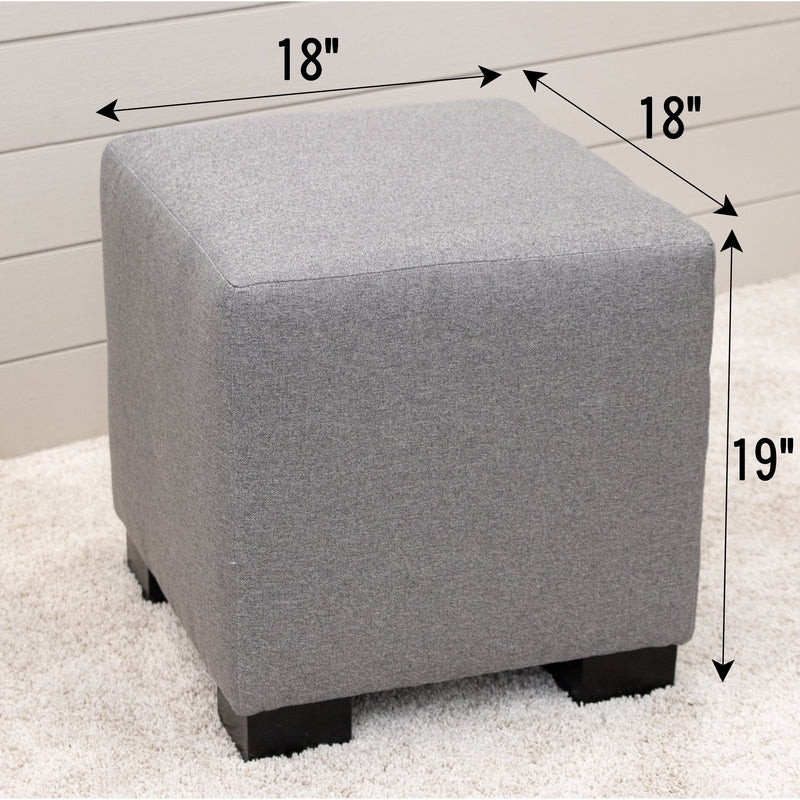Weston 18" Cube Ottoman