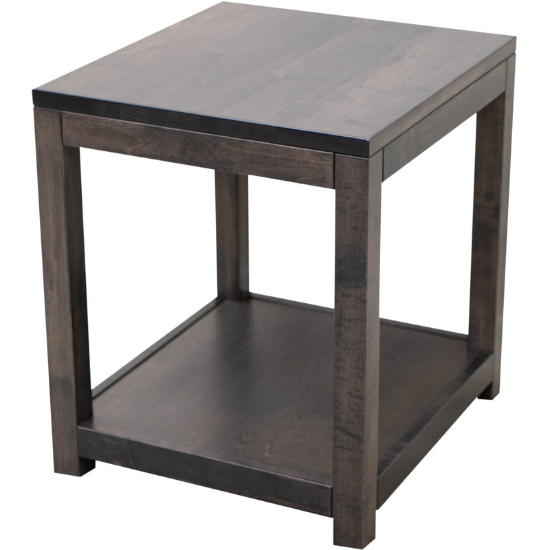 Weston Maple Wood Large Square Open End Table | SB