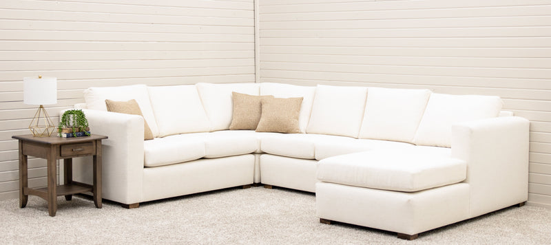 Augusta Maple Wood Small Rectangle Open End Table | SP