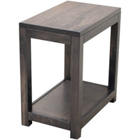 Weston Maple Wood Small Rectangle Open End Table | SB