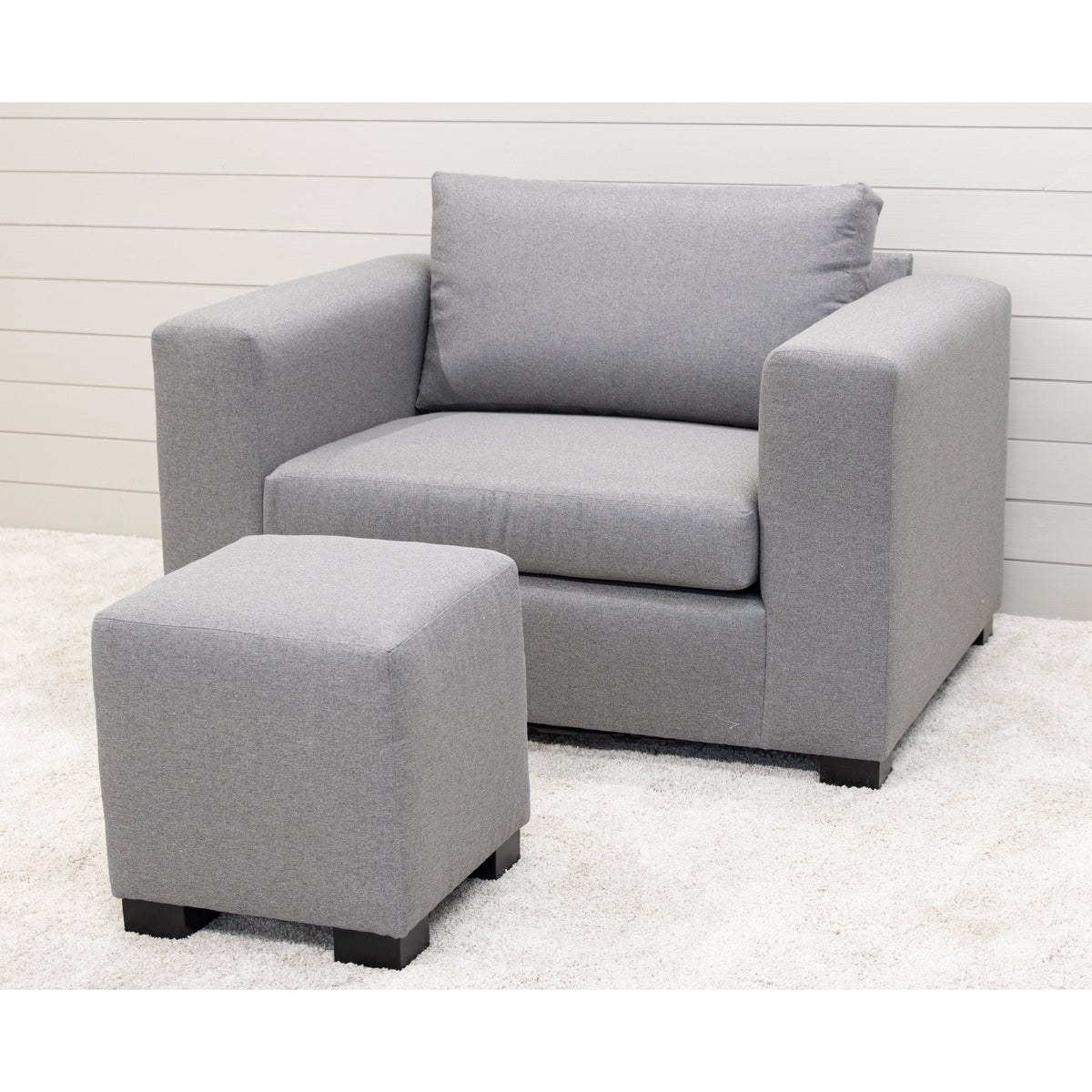 Weston 18" Cube Ottoman