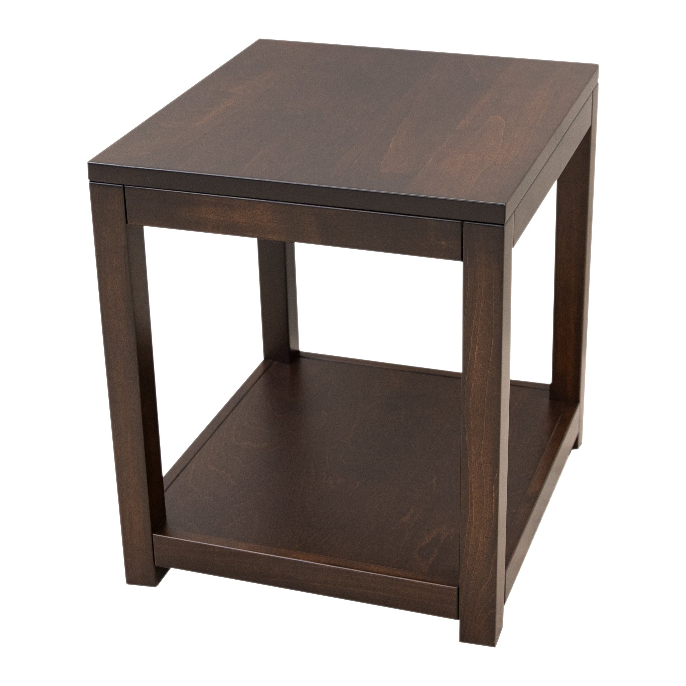 Weston Maple Wood Large Square Open End Table | RT