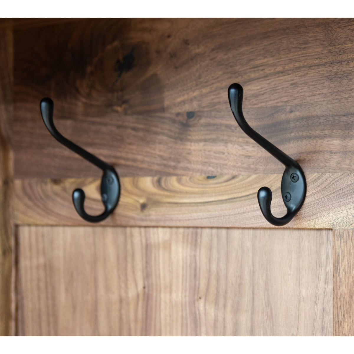 Millersburg Walnut Wood Hall Tree Bench | NAT