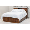 Millersburg Amish Maple Wood Storage Headboard & Platform Drawer Bed | ASB