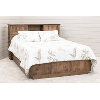 Millersburg Amish Maple Wood Storage Headboard & Platform Drawer Bed | CO